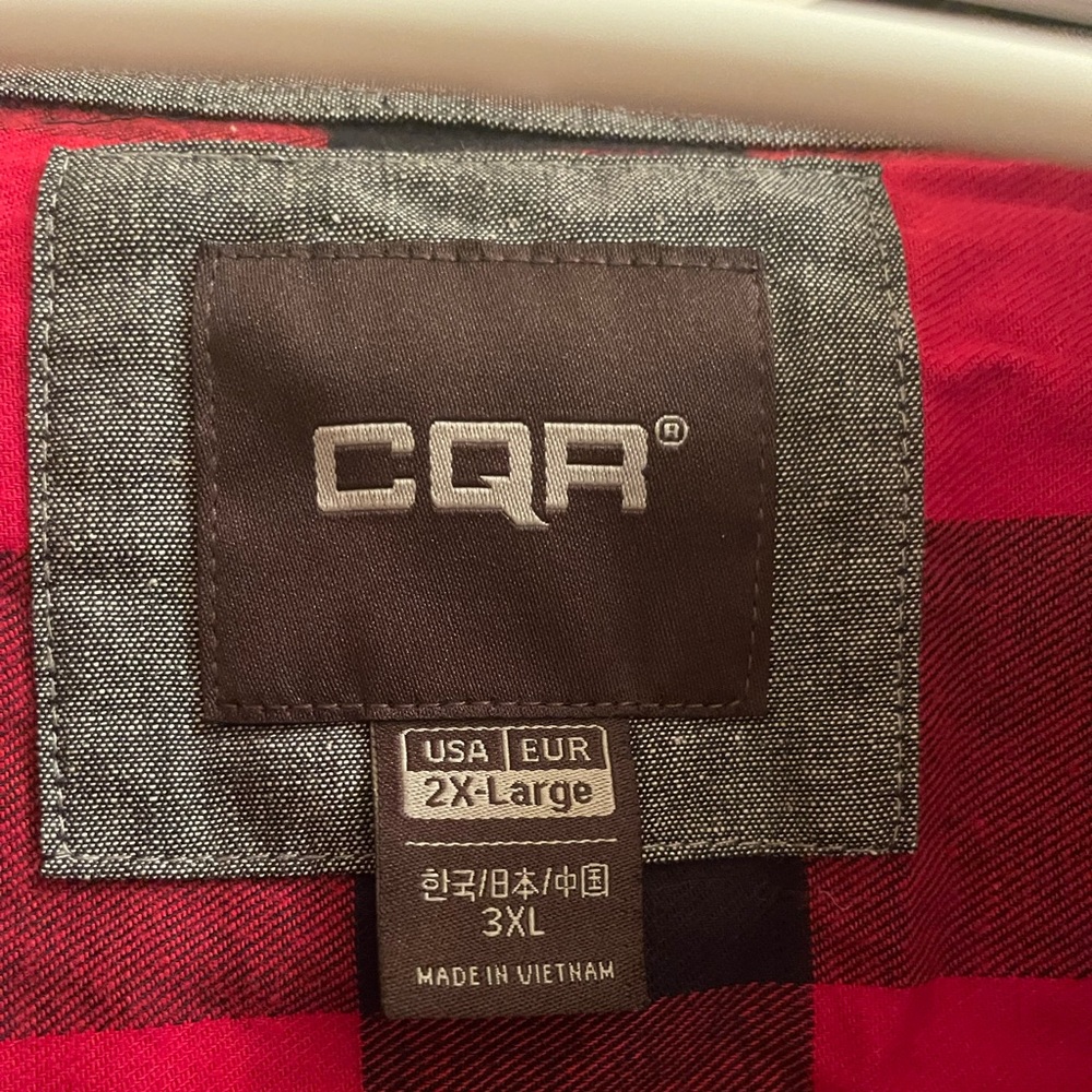 ♥️ NEW! • CQR • Women’s Plaid Button-Down Shirt | 2XLARGE - Picture 3 of 6
